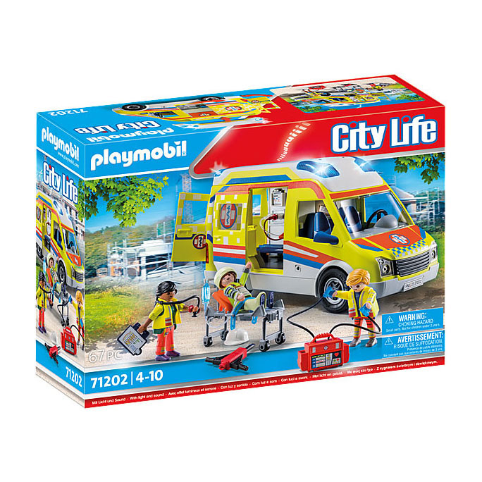 Playmobil City Life - Équipe de sauvetage 71244
