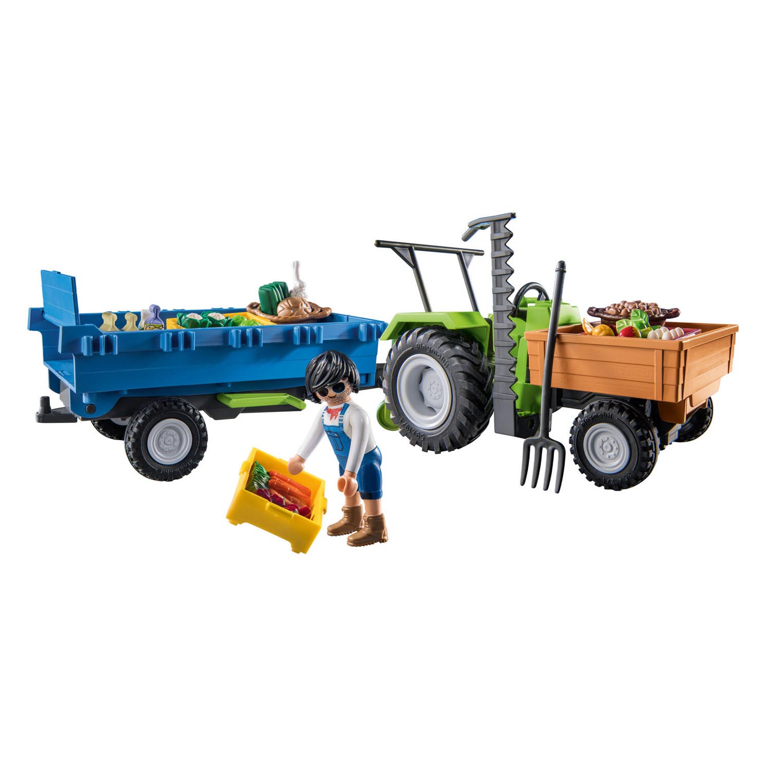 Playmobil Country Tracteur avec remorque - 71249