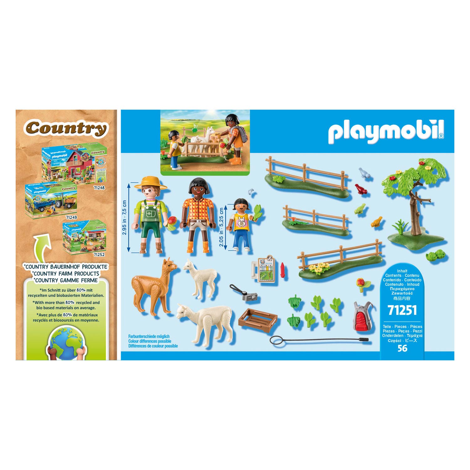 Playmobil Country Alpaga promenade - 71251