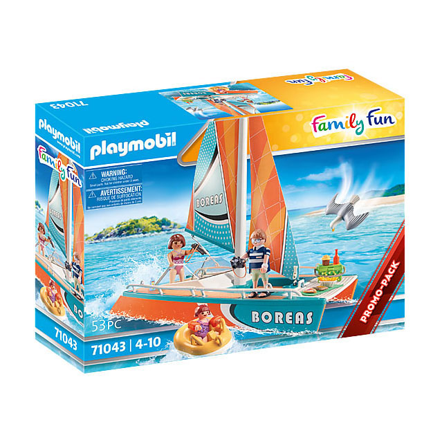 Acheter Playmobil Family Fun Catamaran - 71043 en ligne?