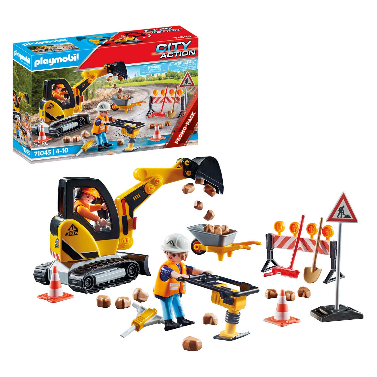 Playmobil City Action Wegenbouw - 71045
