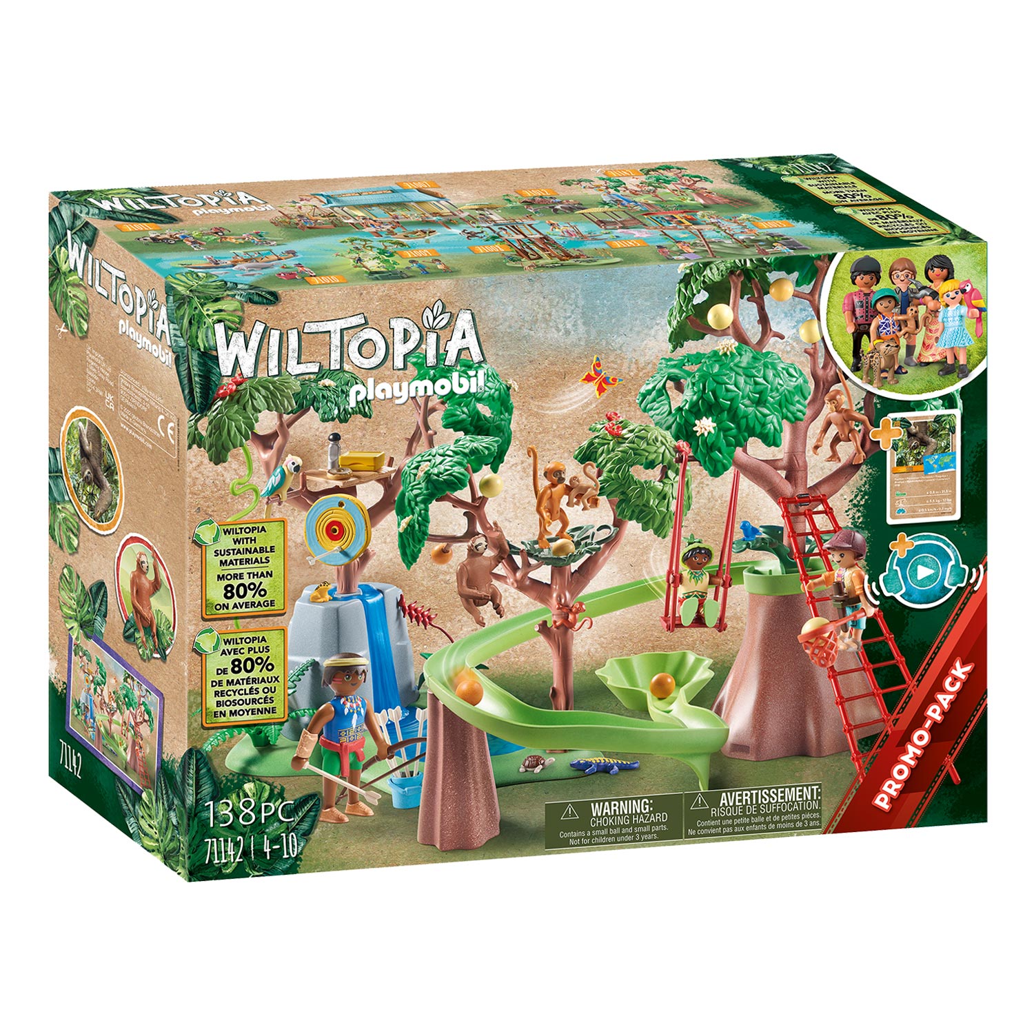 Playmobil Wiltopia - Tropische Junglespeeltuin - 71142