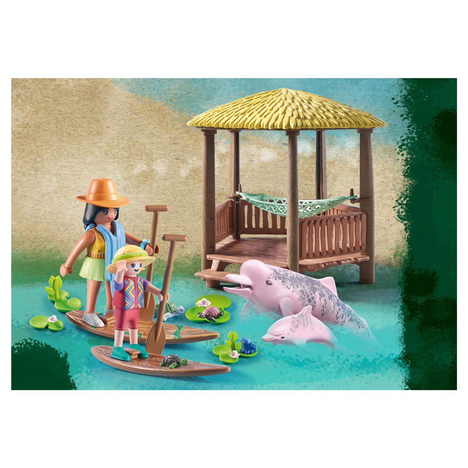 Playmobil Wiltopia – Paddeltour mit den Flussdelfinen – 71143