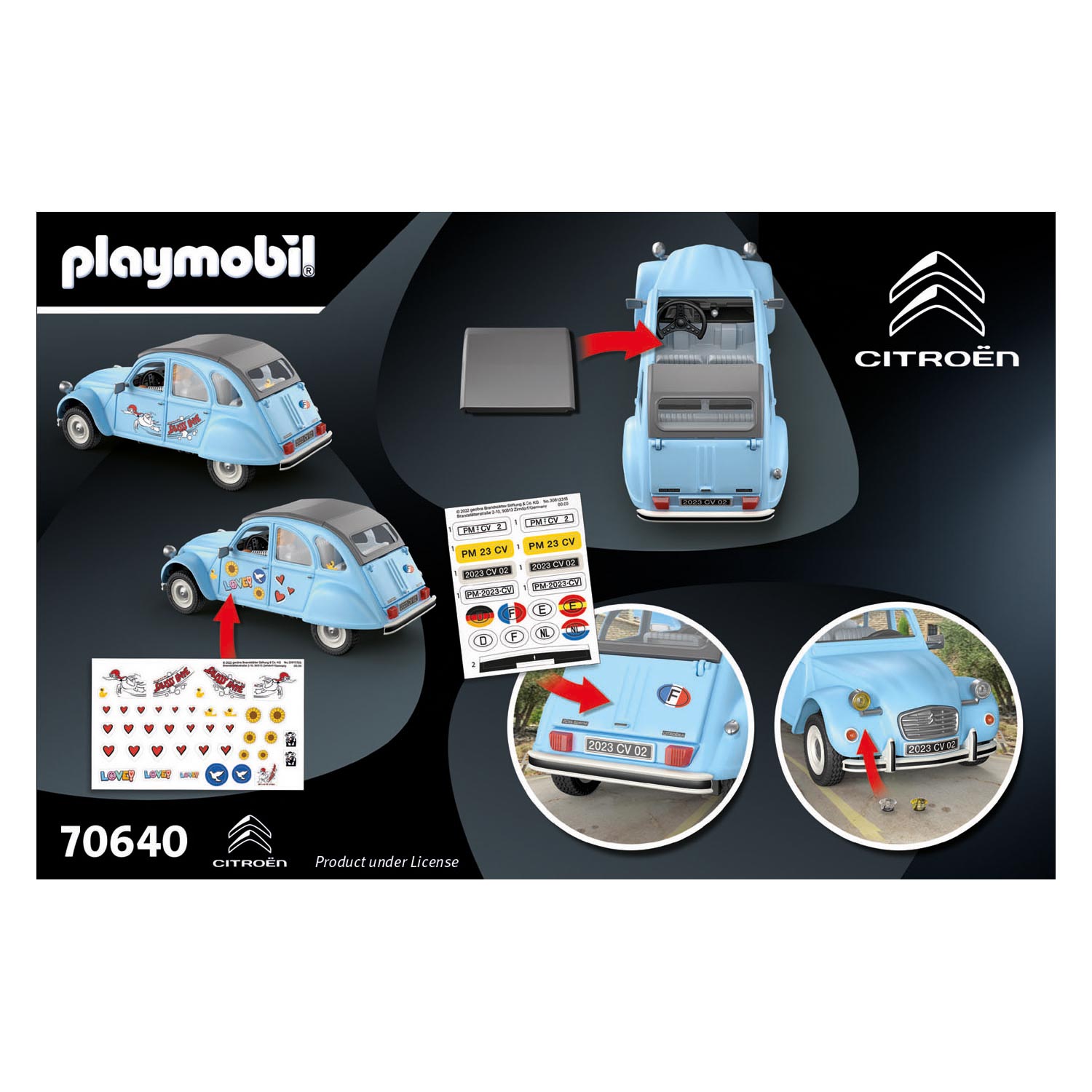 Playmobil Citroën 2CV - 70640