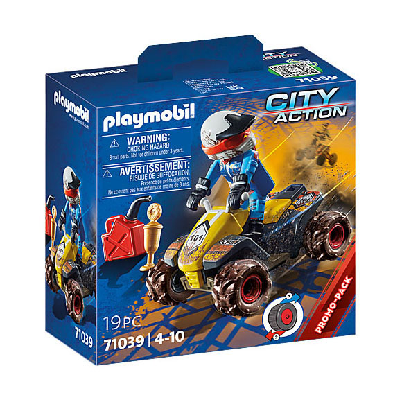 Quad tout-terrain Playmobil City Action - 71039