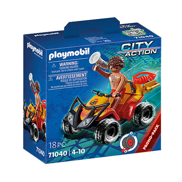 Playmobil City Action Quad Sauveteur - 71040