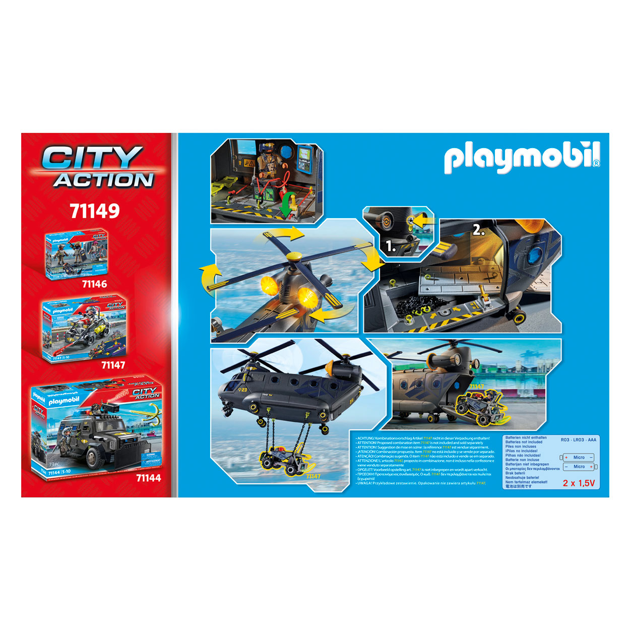 Véhicule de sauvetage Playmobil City Action SE - 71149