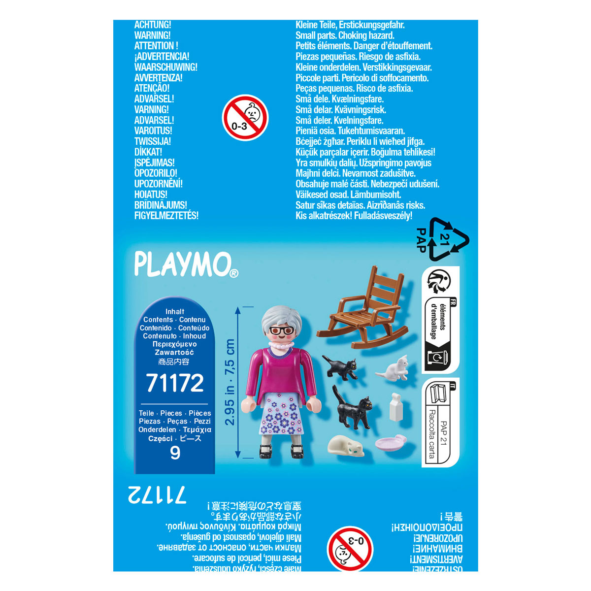 Playmobil Specials Oma met Katten - 71172