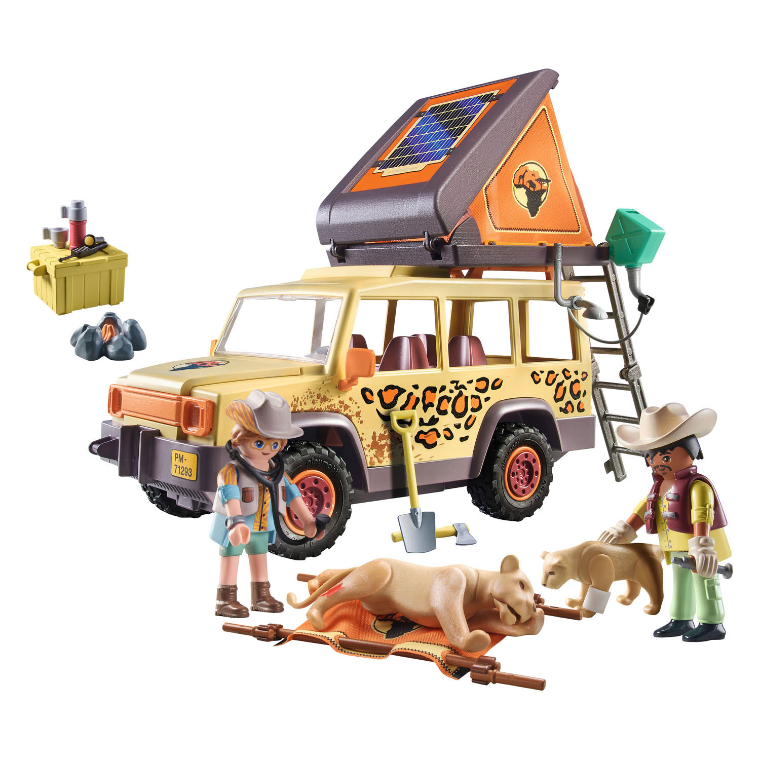 Playmobil Wiltopia mit dem Geländewagen bei den Lions – 7129
