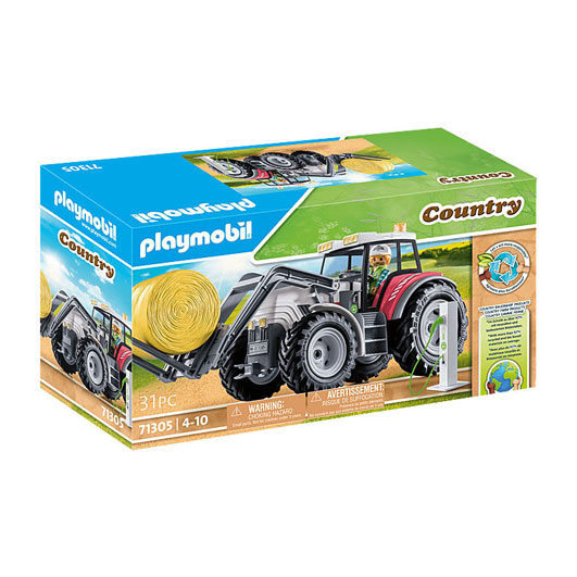 Playmobil Country Grand tracteur avec accessoires - 71305