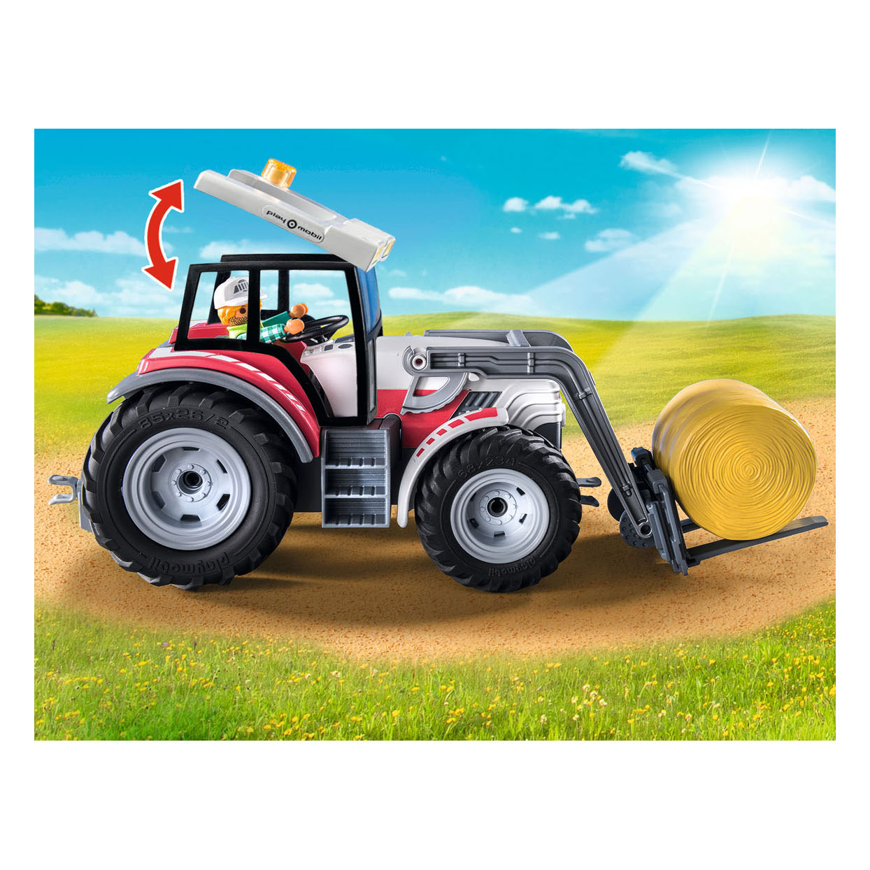 Playmobil Country Großtraktor mit Zubehör - 71305