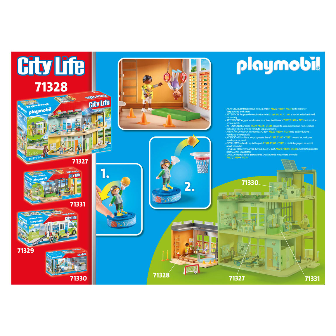 Playmobil City Life Erweiterungs-Fitnessstudio – 71328