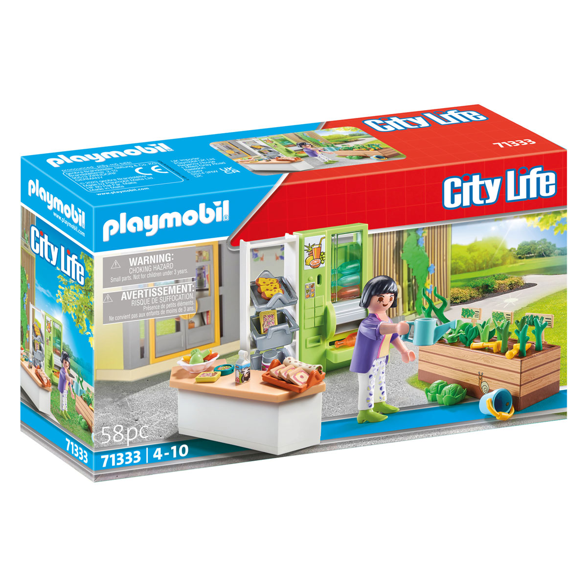 Stand de vente Playmobil City Life - 71333