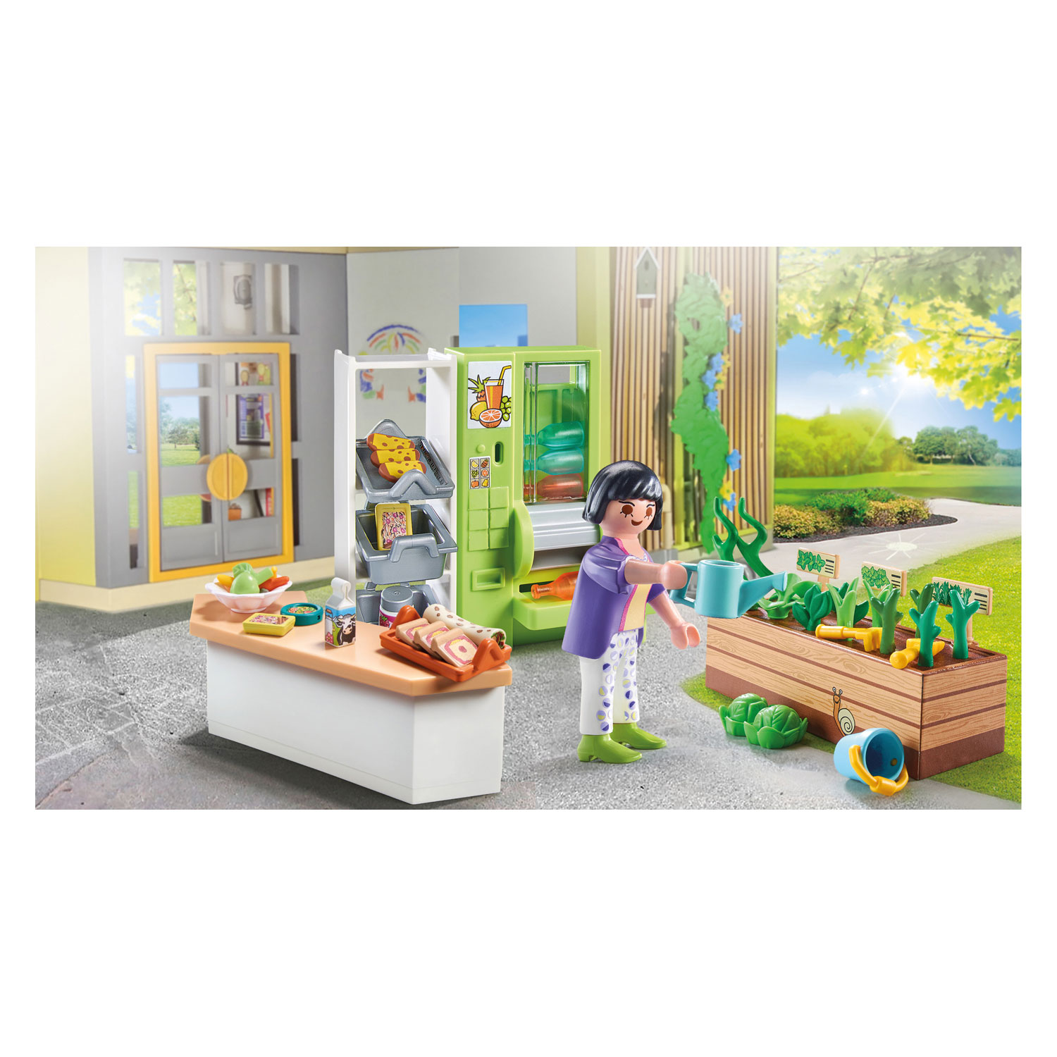 Stand de vente Playmobil City Life - 71333