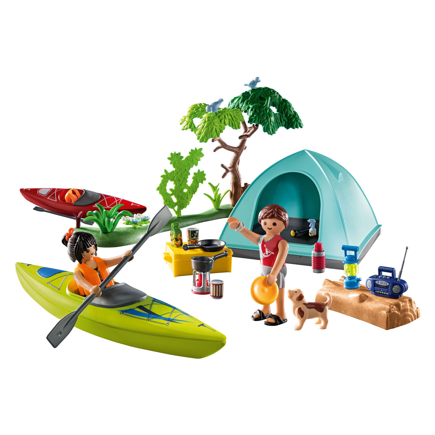 Acheter Playmobil Camping en plein air pour samuser en