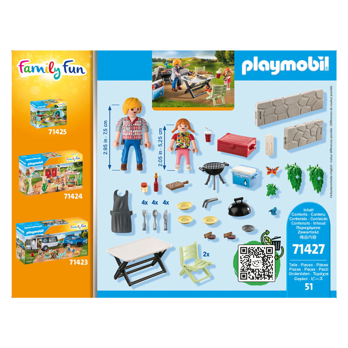 Playmobil Family Fun Barbecue – 71427