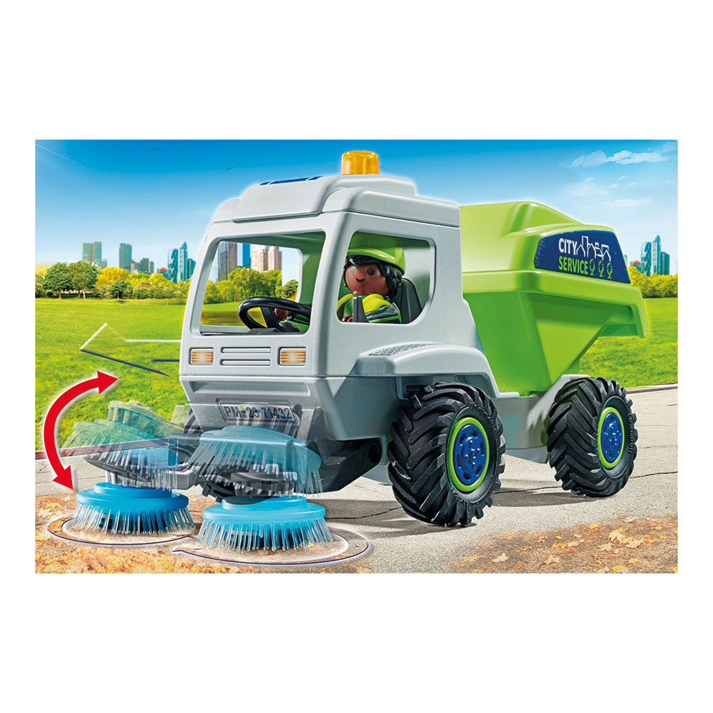 Playmobil City Action Straßenkehrmaschine – 71432