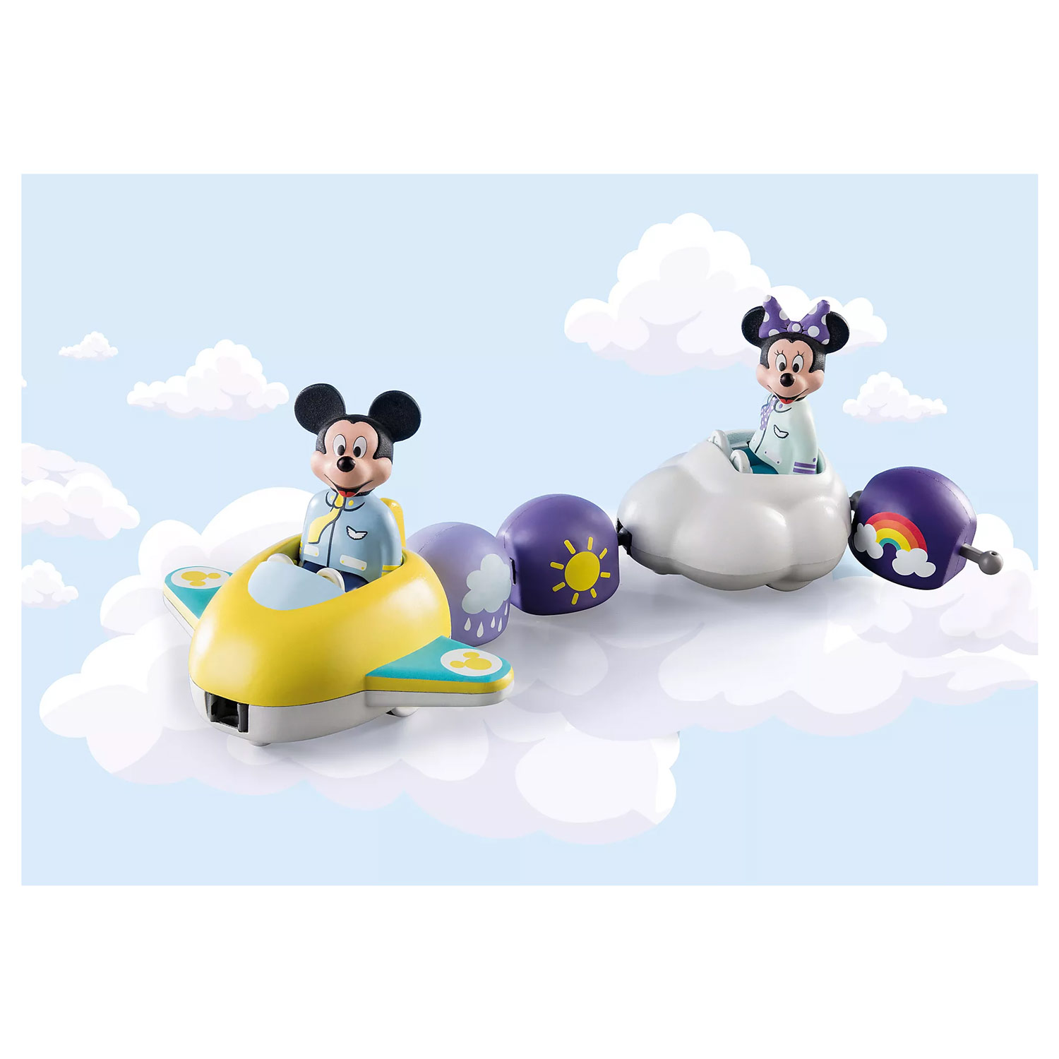 Playmobil 1.2.3. Mickey Mouse Wolkentrein - 71320
