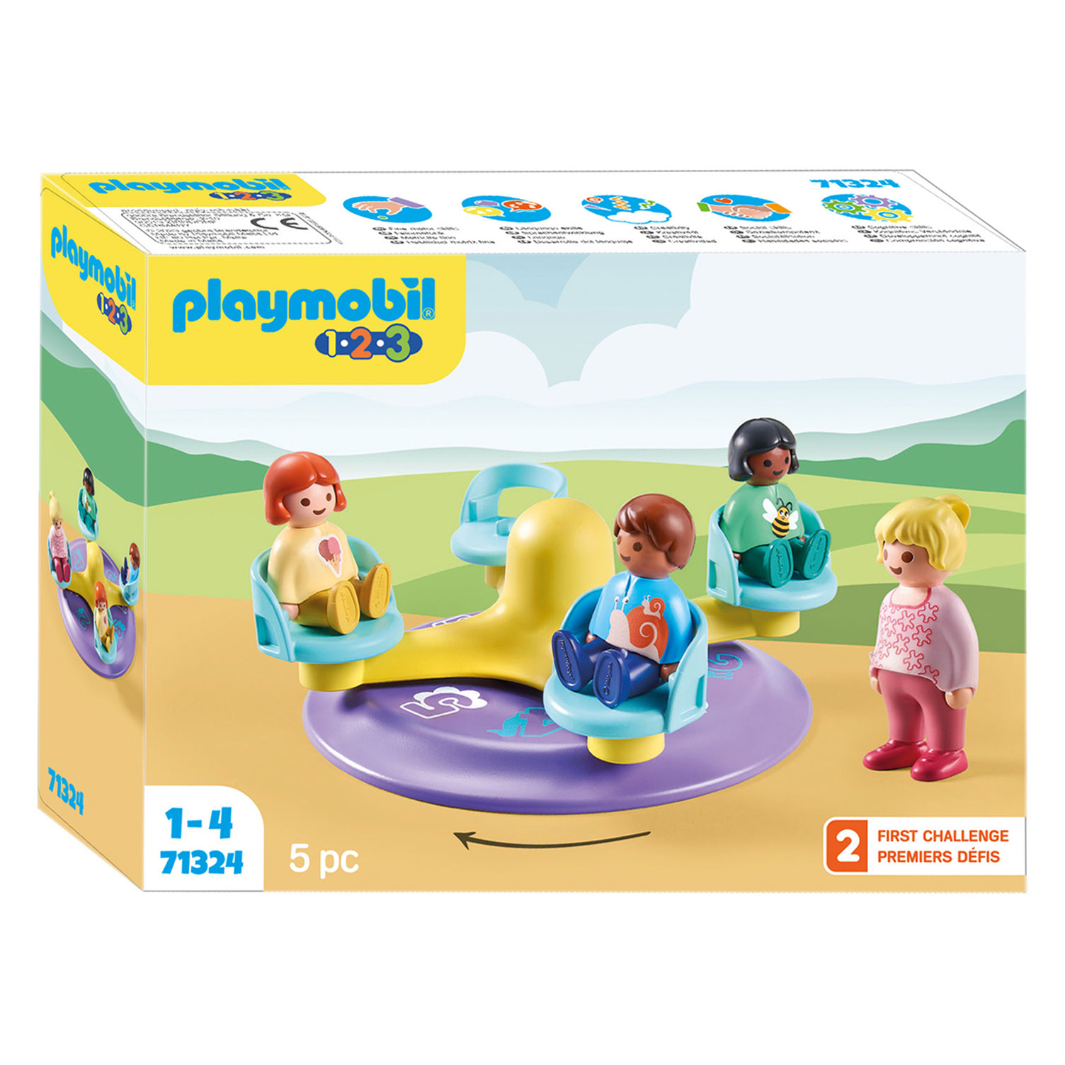 Playmobil 1.2.3. Kindercarrousel - 71324