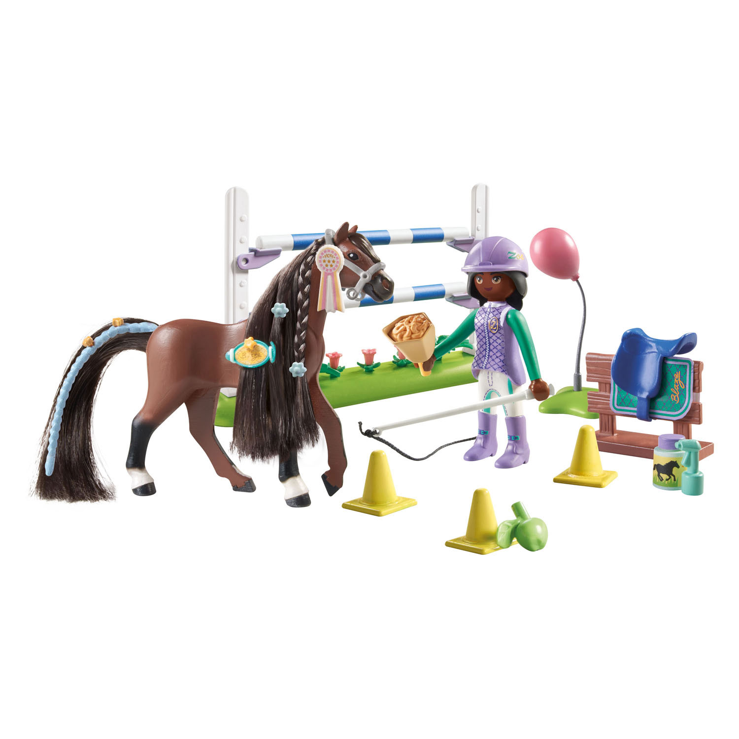 Playmobil Horses of Waterfall Zoe en Blaze Speelset - 71355
