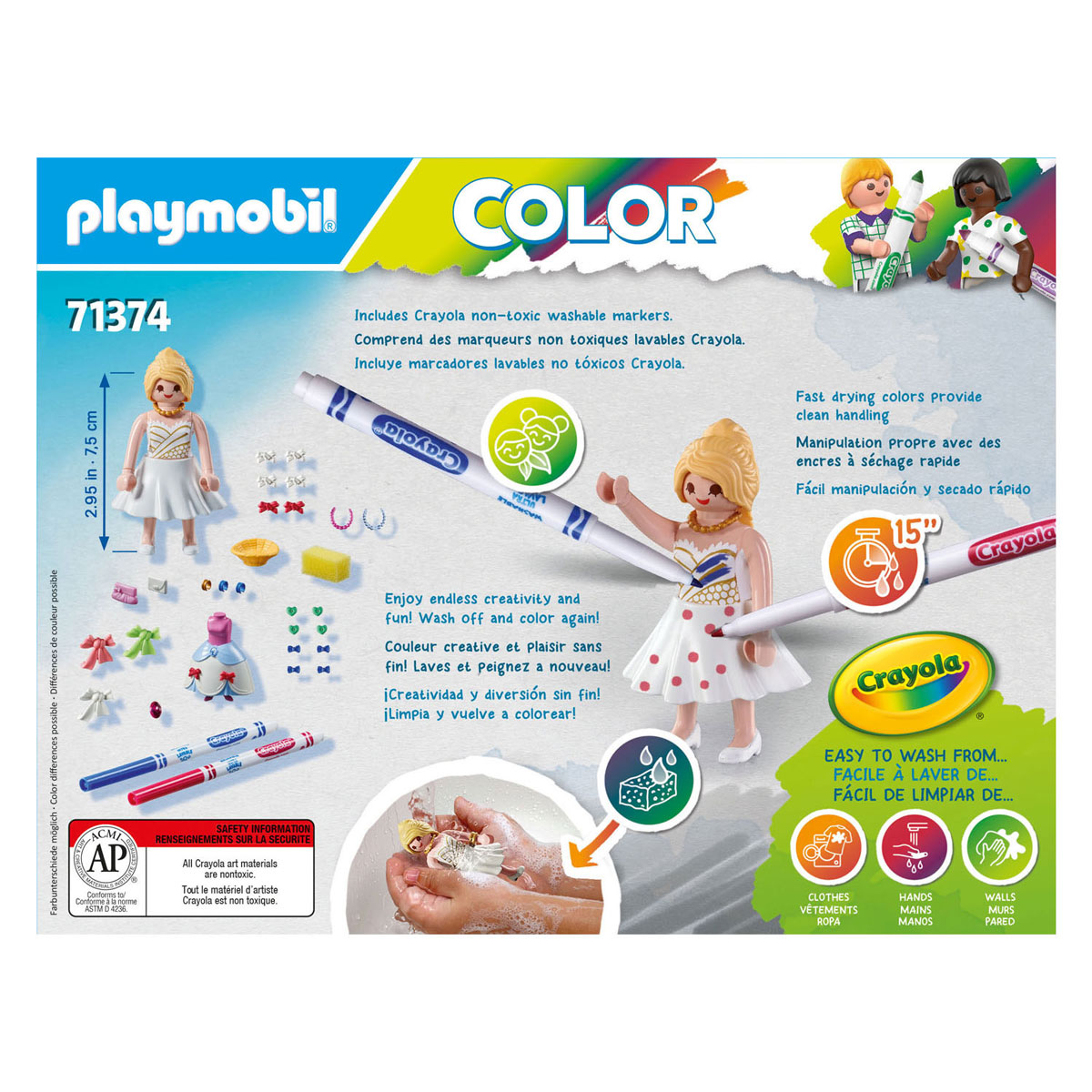 Playmobil Color Modisches Kleid – 71374