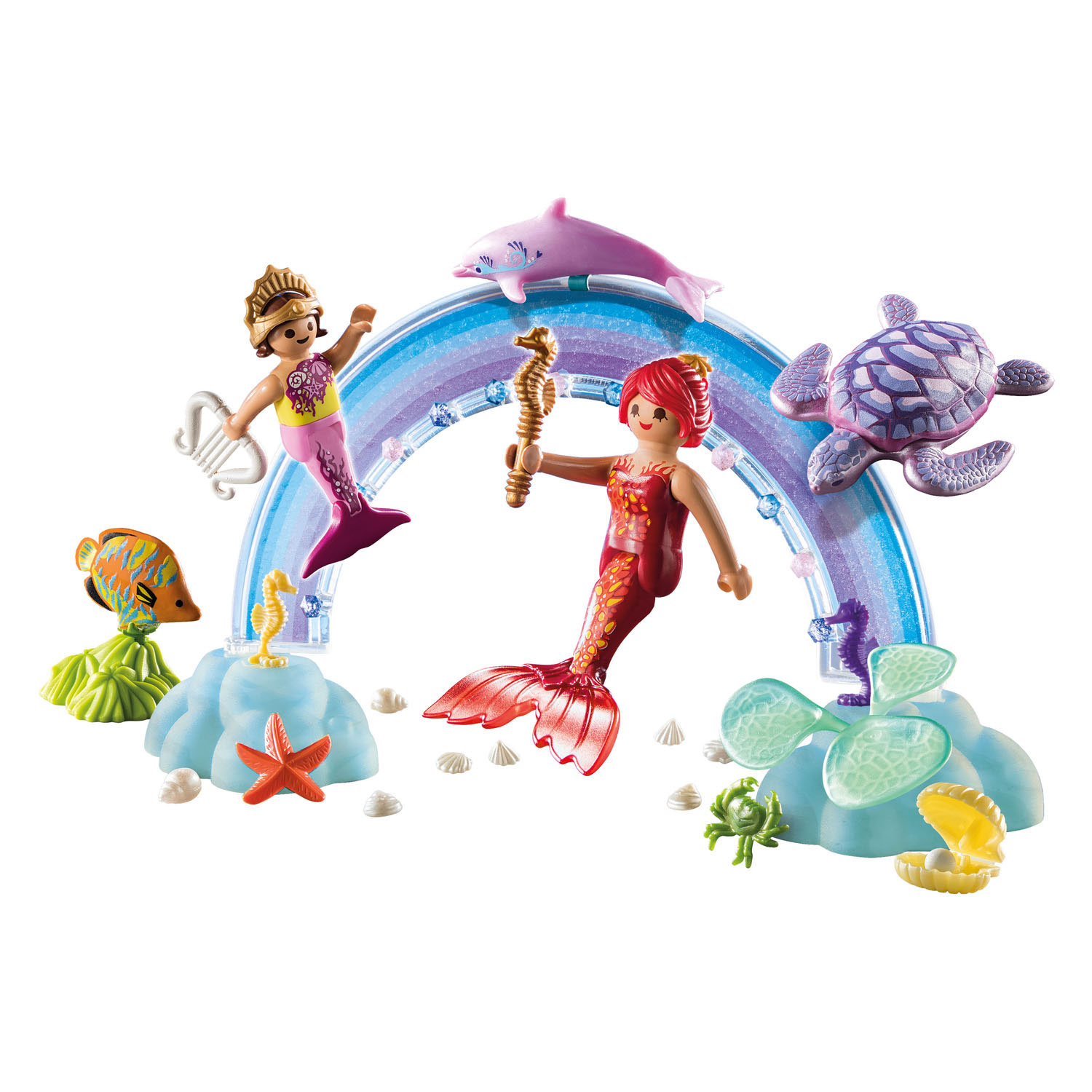 Calendrier de l'avent Arc-en-ciel - Playmobil Princesse 71348 - La