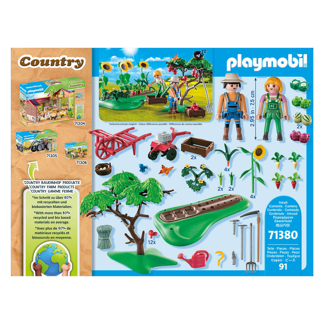 Playmobil Country Starter Pack Ferme Potager - 71380