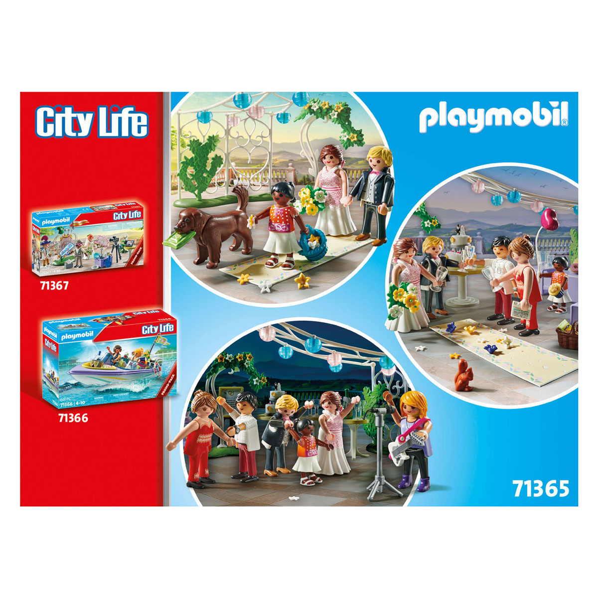 Pack promotionnel de fête de mariage Playmobil City Life - 71365
