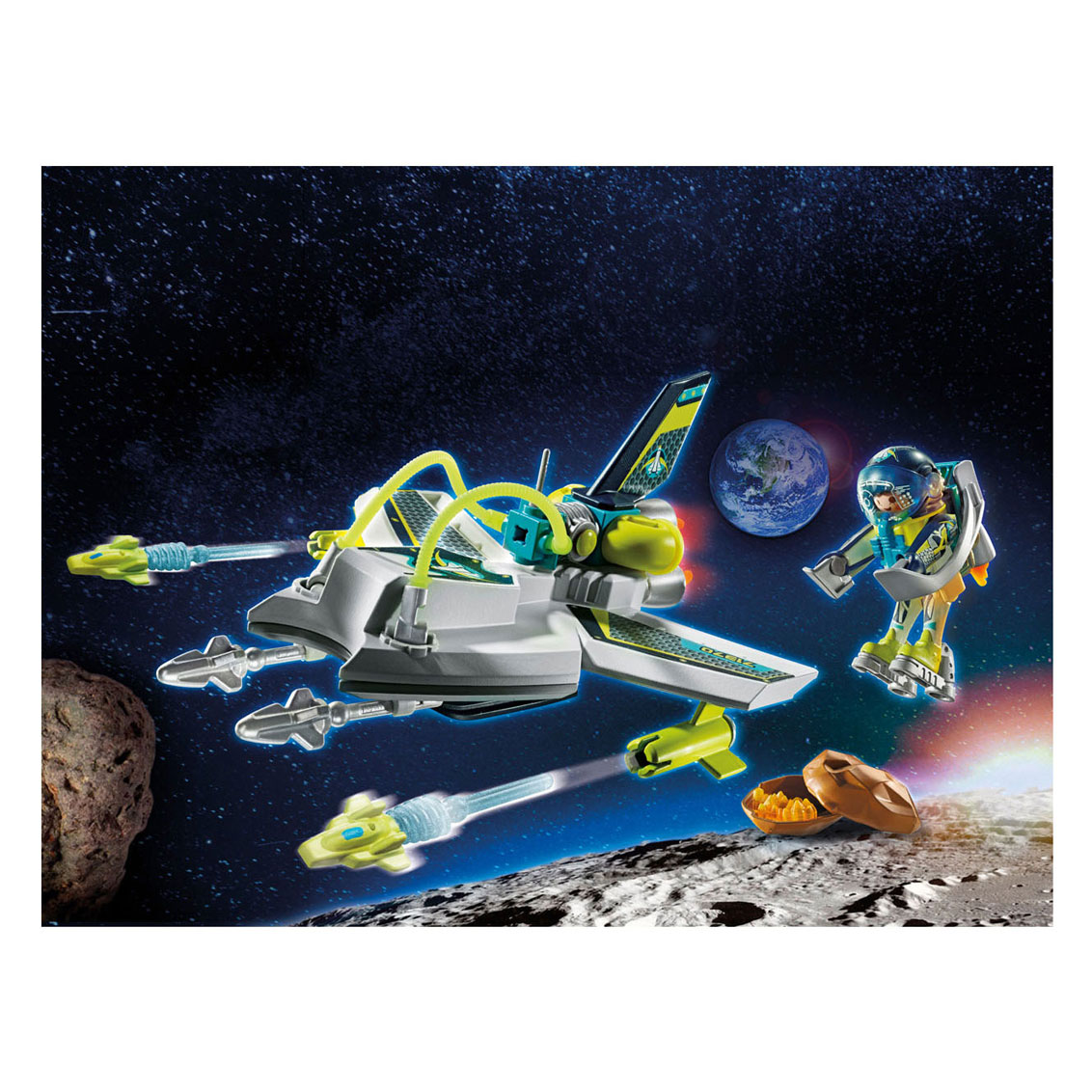 Playmobil Space Hightech-Weltraumdrohnen-Promopaket – 71370