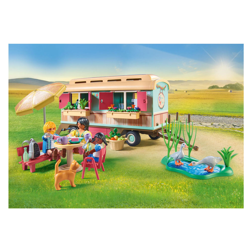Playmobil Country Gezellig Woonwagencafe - 71441
