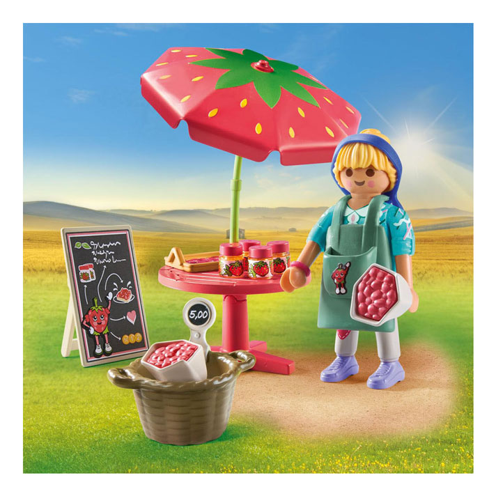 Verkaufsstand für selbstgemachte Marmelade von Playmobil Country – 71445