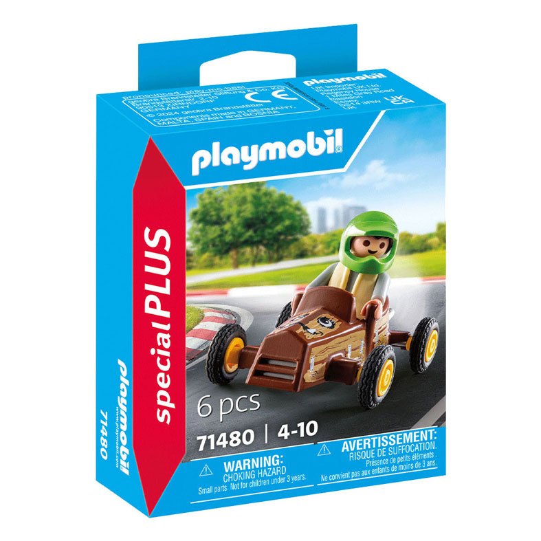 Playmobil Specials Enfant avec Go-Kart - 71480