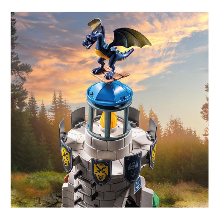 Playmobil Novelmore Knight's Tower avec forgeron et dragon - 71483