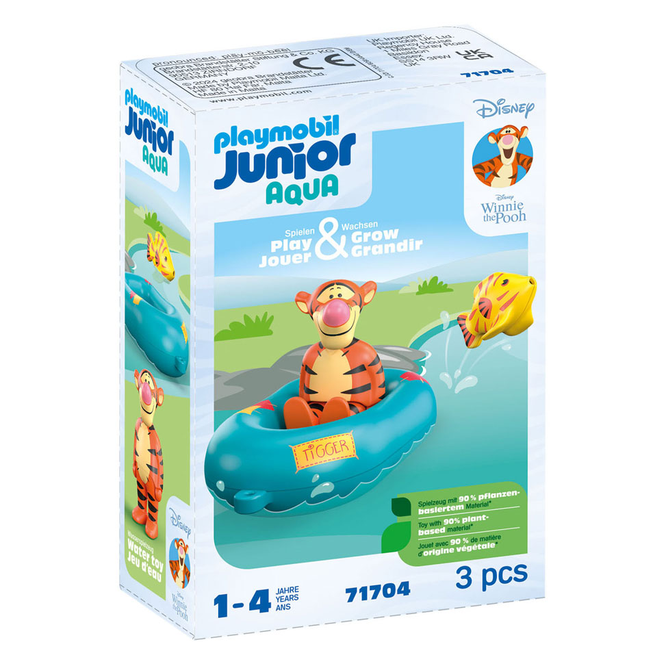 PLAYMOBIL Junior & Disney: Teigetjes opblaasbare boottocht - 71704