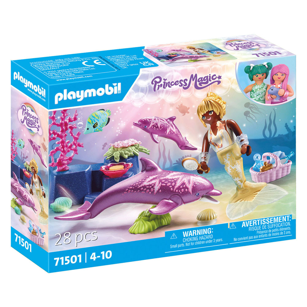 Playmobil Princesse Sirène Magique avec Dauphins - 71501