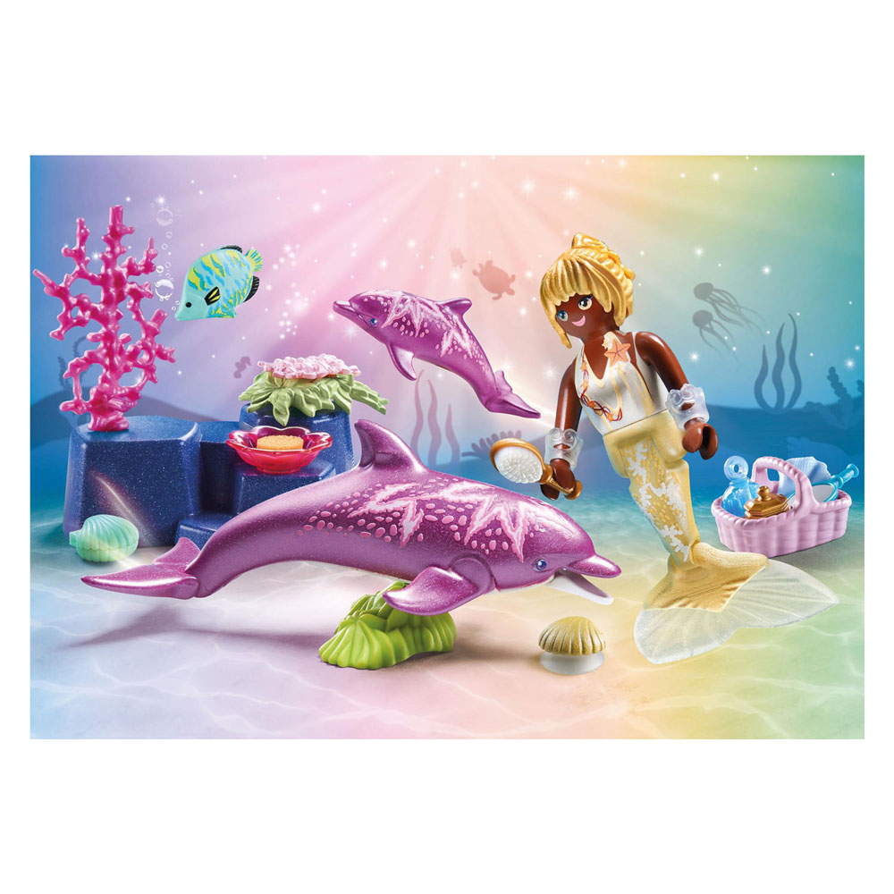 Playmobil Princesse Sirène Magique avec Dauphins - 71501