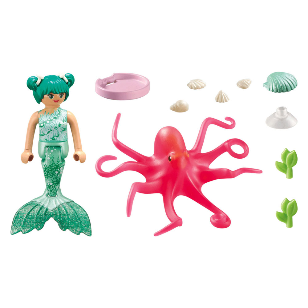 Playmobil Princess Magische Meerjungfrau mit farbwechselndem Oktopus – 71503