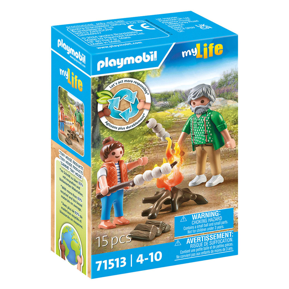 Playmobil My Life Feu de camp avec guimauves - 71513