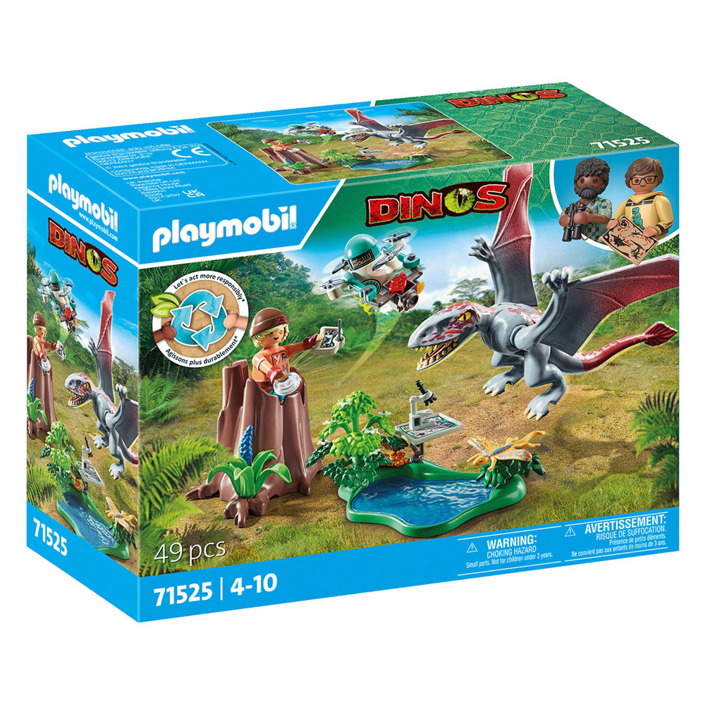 Playmobil Dinos Poste d'observation pour Dimorphodon - 71525