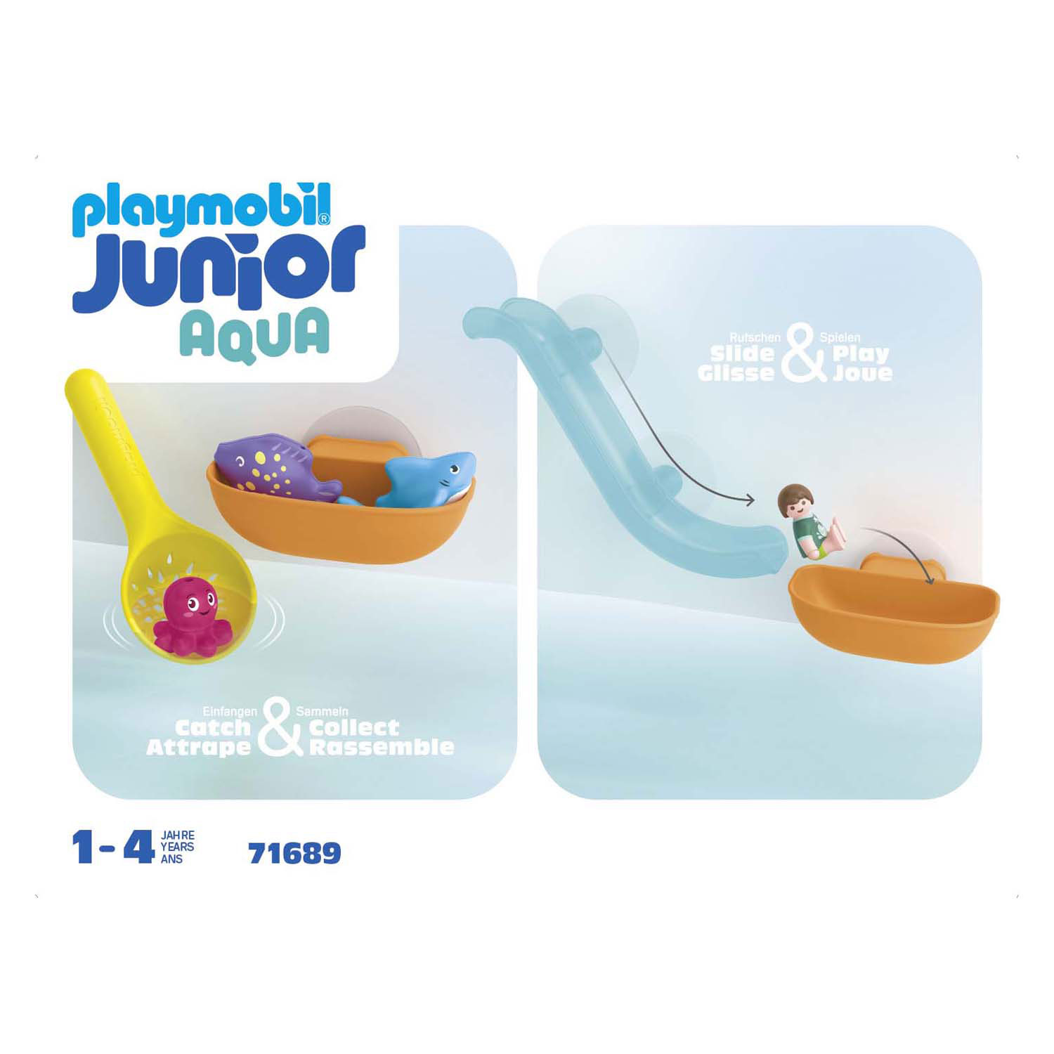 Playmobil Junior Plaisir de pêche avec les animaux marins - 71689