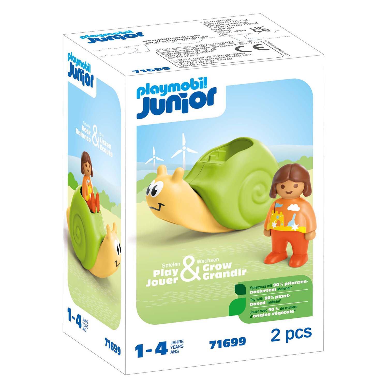 Playmobil Junior Schaukelschnecke – 71699