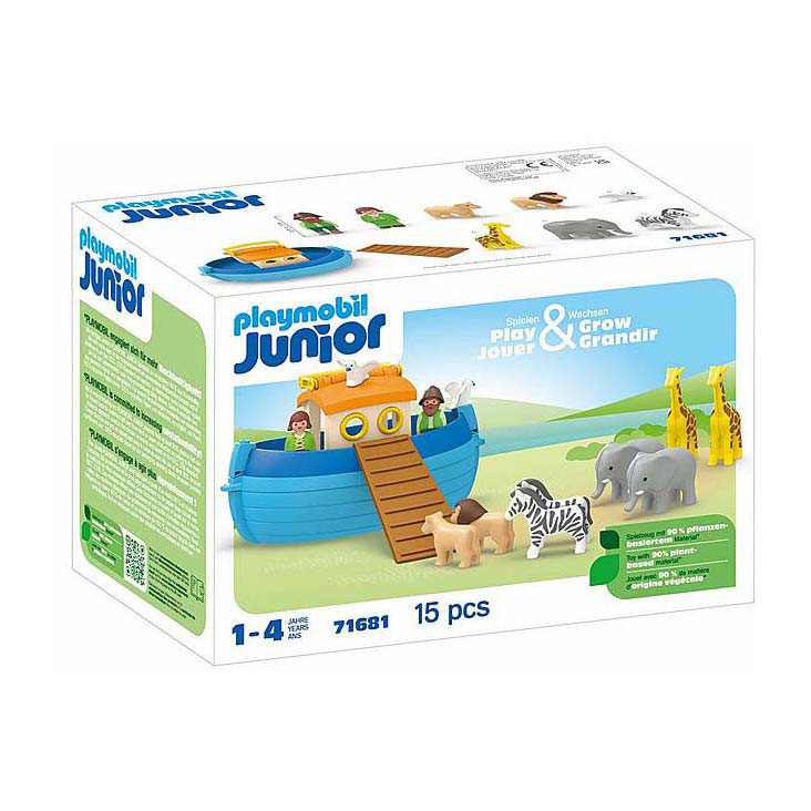 Playmobil Junior Prenez l'Arche de Noé - 71681