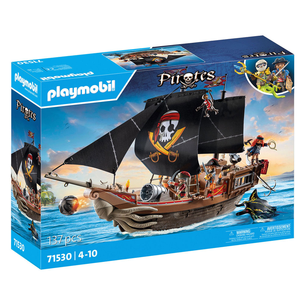 Playmobil Pirates Grand bateau pirate - 71530