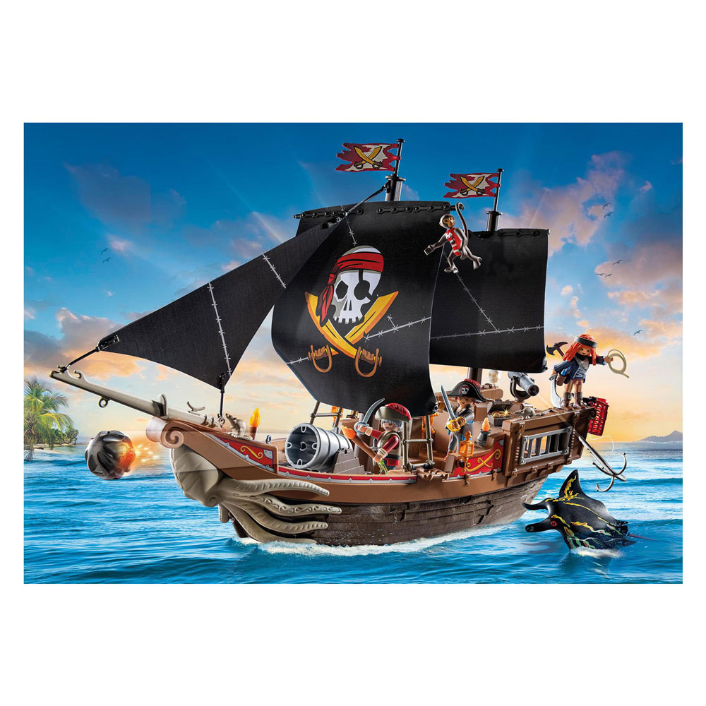 Playmobil Pirates Grand bateau pirate - 71530