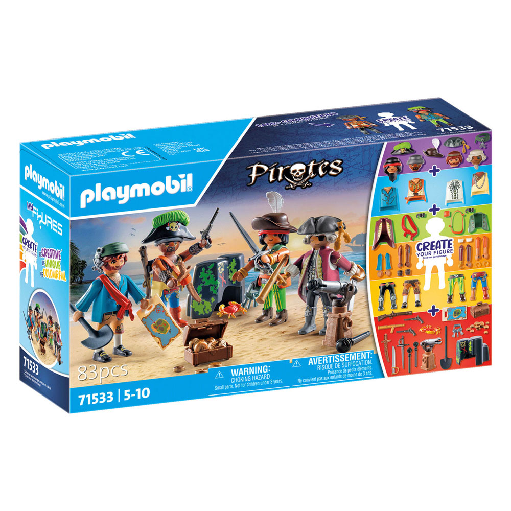 Playmobil Pirates Mes Figurines : Pirates - 71533