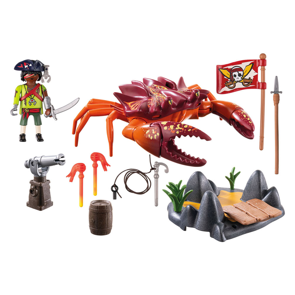 Playmobil Pirates Strijd Tegen de Gigantische Krab - 71532