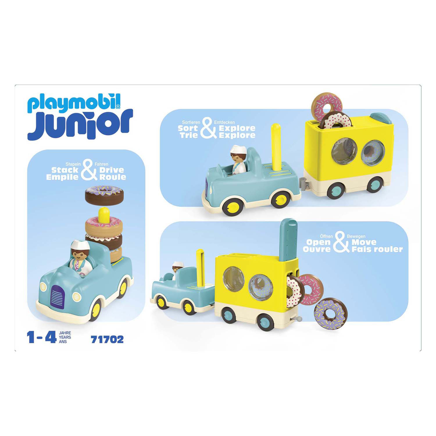 Playmobil Junior Camion à beignets - 71702