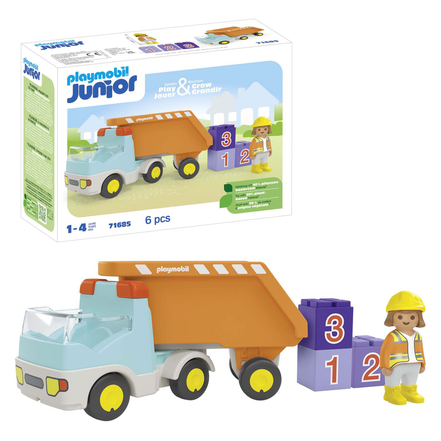 Playmobil Junior Muldenkipper – 71685