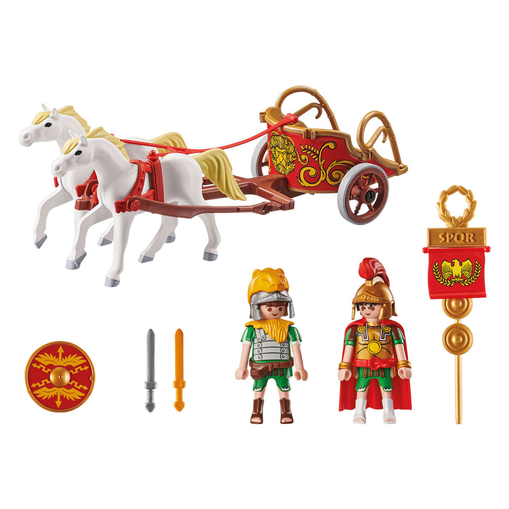 Playmobil Astérix : Chariot Romain - 71543