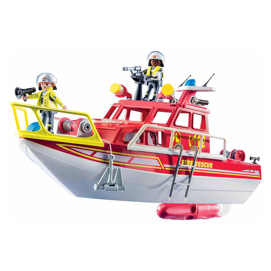 Bateau de pompiers des pompiers Playmobil - 71598